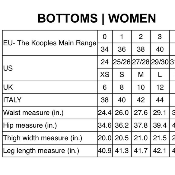 The Kooples Sport Joggers Pants Grey White Stripe Casual Women’s US M ~ Flaw - Picture 14 of 14